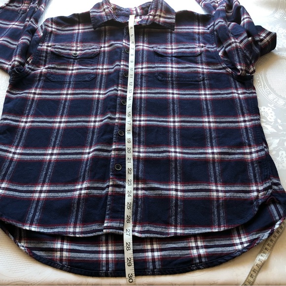 JACHS Heavyweight Flannel Jacket/Shirt Button-Down Blue/Red Plaid Men’s Size XL - Picture 6 of 12